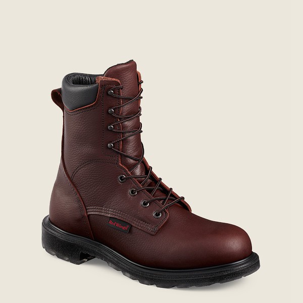 Bottes de Sécurité Red Wing - Supersole® 2.0 - 8-Inch Toe - Bordeaux - Homme 053KIDHPR